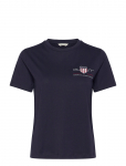Gant - Reg Archive Shield Ss T-Shirt - L&uuml;hikeste varrukatega - S