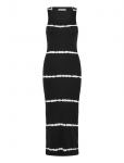 Weekday - Close Fitted Rib Dress Tie Dye - P&otilde;lveni ja midi - XS