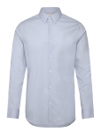 Calvin Klein - Ls Solid Stretch Slim Shirt - &Auml;ris&auml;rgid - S