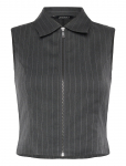 Monki - Sleeveless Twill Waistcoat - Vestid - 52