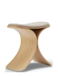 Gejst - Luno Stool Oak/ Beige Textile - Taburetid ja pingid - 45X48X28