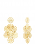 By Jolima - Maxime Earring Gold - Statement k&otilde;rvar&otilde;ngad - ONE SIZE