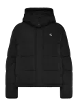Calvin Klein Jeans - Matte Monologo Mw Short Puffer - Polsterdatud jakid - XXS