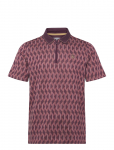 Original Penguin Golf - All Over Jacquard Colour Block Polo - Spordi l&uuml;hikeste varrukatega polos&auml;rgid - XXL