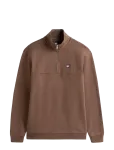 Tommy Jeans - Tjm Reg Badge Qz Ext - Poolpika lukuga džemprid - XS
