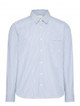 Calvin Klein - Ls Yd Thin Stripe Poplin Easy Sh - Vabaaja s&auml;rgid - M