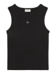 Calvin Klein Jeans - Heritage Label 2X2 Baby Rib Tank - Varrukateta - L