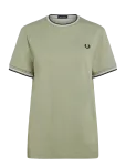 Fred Perry - Twin Tipped T-Shirt - L&uuml;hikeste varrukatega - L