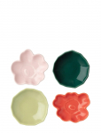 Marimekko Home - Unikko&Kivet Shape Plate 4Pcs - V&auml;ikesed taldrikud - ONE SIZE