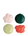 Marimekko Home - Unikko&Kivet Shape Plate 4Pcs - V&auml;ikesed taldrikud - ONE SIZE