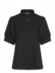 Soft Rebels - Sryindi Frill Shirt - L&uuml;hikeste varrukatega - S