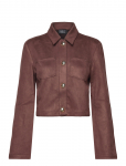 Bardot - Lorenzo Vegan Suede Shirt - Kerged suvejakid - 40