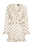 Bardot - Frill Detail Spot Mini Dress - L&uuml;hikesed kleidid - 34