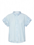 Coster Copenhagen - Shirt With Ruffle Sleeves - L&uuml;hikeste varrukatega - 44