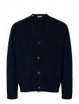 Selected - Slhrai Brushed Ls Knit Relaxed Cardigan - Kardiganid - XXL