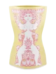 Bj&oslash;rn Wiinblad - Nina Vase H22 Cm Yellow/Pink - Muud vaasid - 22 CM