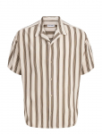 Jack & Jones - Jjejeff Resort Stripe Shirt S/S Sn - L&uuml;hikeste varrukatega s&auml;rgid - XXL