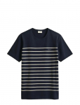 Gant - Placed Stripe Ss Tshirt - L&uuml;hikeste varrukatega - L