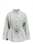 Object - Objgail L/S Lo Denim Shirt 144 - Pikkade varrukatega - 44
