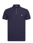 Polo Ralph Lauren - Custom Slim Fit Honeycomb-Mesh Polo - L&uuml;hikeste varrukatega - XXL