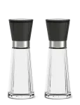 Rosendahl - Gc Salt And Pepper Set H20.5 Cm Black/Steel 2 Set - Soola- ja pipraveskid - H20.5CM