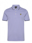 Lyle & Scott - Tipped Polo Shirt - L&uuml;hikeste varrukatega - M