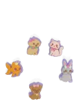 Crocs - Lights Up Princess Pets 5 Pack - Jalatsitarvikud - ONE SIZE