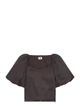Twist & Tango - Audrina Linen Top - L&uuml;hikeste varrukatega - 38