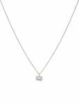 Caroline Svedbom - Diora Stud Necklacerhodium - &Otilde;rnad kaelakeed - ONE SIZE 50 cm