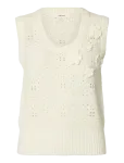 Selected - Slfkarla Sl Knit U-Neck Top - Kootud vestid - XL