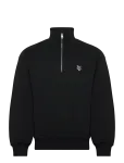 Maison Kitsune - Grey Fox Head Patch Comfort Half Zipped Sweatshirt - Dressipluusid - XXL