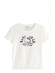 Lindex - Hello Kitty Short-Sleeved Top - L&uuml;hikeste varrukatega - 158/164