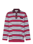 Copenhagen Studios - Cph Poloshirt 1 Cotton Red Striped - Polod - S
