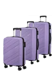 American Tourister - Jetdriver 3.0 3 Pc Set A Rasberry Pink - Piloodi- ja &auml;rikohvrid - ONE SIZE
