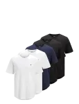 Jack & Jones - Jprblabrody Tee Ss Crew Neck 5Pk Mp Noos - L&uuml;hikeste varrukatega - S
