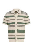 Jack & Jones - Jprbluhamilton Button Through Polo Ss - L&uuml;hikeste varrukatega kootud polos&auml;rgid - S