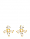 By Jolima - Crown Mini Earring - Needid - ONE SIZE 2 cm