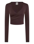 ICANIWILL - Nimble Wrap Long Sleeve W - Spordi pikkade varrukatega l&uuml;hikesed topid - XS