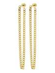 Pilgrim - Inner Chain Earrings Gold-Plated - Statement k&otilde;rvar&otilde;ngad - ONE SIZE