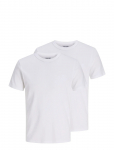 Jack & Jones - Jjeorganic Rib Tee Ss Crew Neck 2Pk Mp - L&uuml;hikeste varrukatega - XL