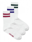 Jack & Jones - Jactravis Tennis Sock 3 Pack Noos - Tavalised sokid - ONE SIZE