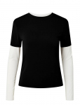 Pieces - Pcamio Ls Layering Top Jrs - Pikkade varrukatega - XS