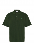 Maison Kitsune - Bold Fox Head Patch Oversize Polo - L&uuml;hikeste varrukatega kootud polos&auml;rgid - S