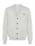 Maison Kitsune - Bold Fox Head Patch Regular Cardigan - Kardiganid - XS