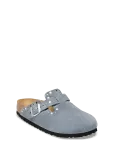 Birkenstock - Boston Rivet Leve Stone Blue - Madalad muulad - 39