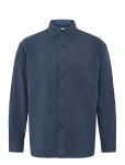 American Eagle - Indigo Blossom Oversized Bd Birch Flannel Shirt - Flanellist s&auml;rgid - S