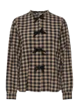 ONLY - Onlfrida Check Bow Detail Shirt Wvn Ex - Pikkade varrukatega - XL