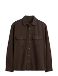 GAP - Ultrasoft Denim Relaxed Utility Shirt - Teksas&auml;rgid - S