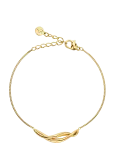 Edblad - Nouveau Bracelet Gold One Size - K&auml;eketid - ONE SIZE 18 cm