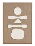 House Nordic - Ditte - Relief Wall Decoration - Seinakaunistused - 2.5X50XH70CM
